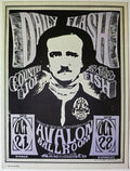 Daily Flash, Country Joe & The Fish, The Avalon Ballroom by Stanley Mouse, Alton Kelley - October 21-22, 1966 - Family Dog Vintage Postcard