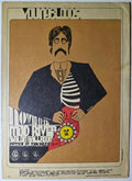 The Youngbloods, Mad River, The Avalon Ballroom by Chris Johnson - November 10-11, 1967 - Family Dog Vintage Postcard