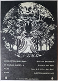 James Cotton Blues Band, The Sir Douglas Quintet, Pulse, Womb, The Avalon Ballroom by Roger Well - September 6-8, 1968 - Family Dog Vintage Postcard