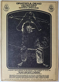 The Grateful Dead, Lee Michaels, Linn County, Mance Lipscomb, The Avalon Ballroom by The West Will Sun Graffix, Robert Knight - October 11-13, 1968 - Family Dog Vintage Handbill