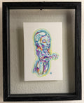 MUNK ONE "Creature Study 04" Original Framed Artwork
