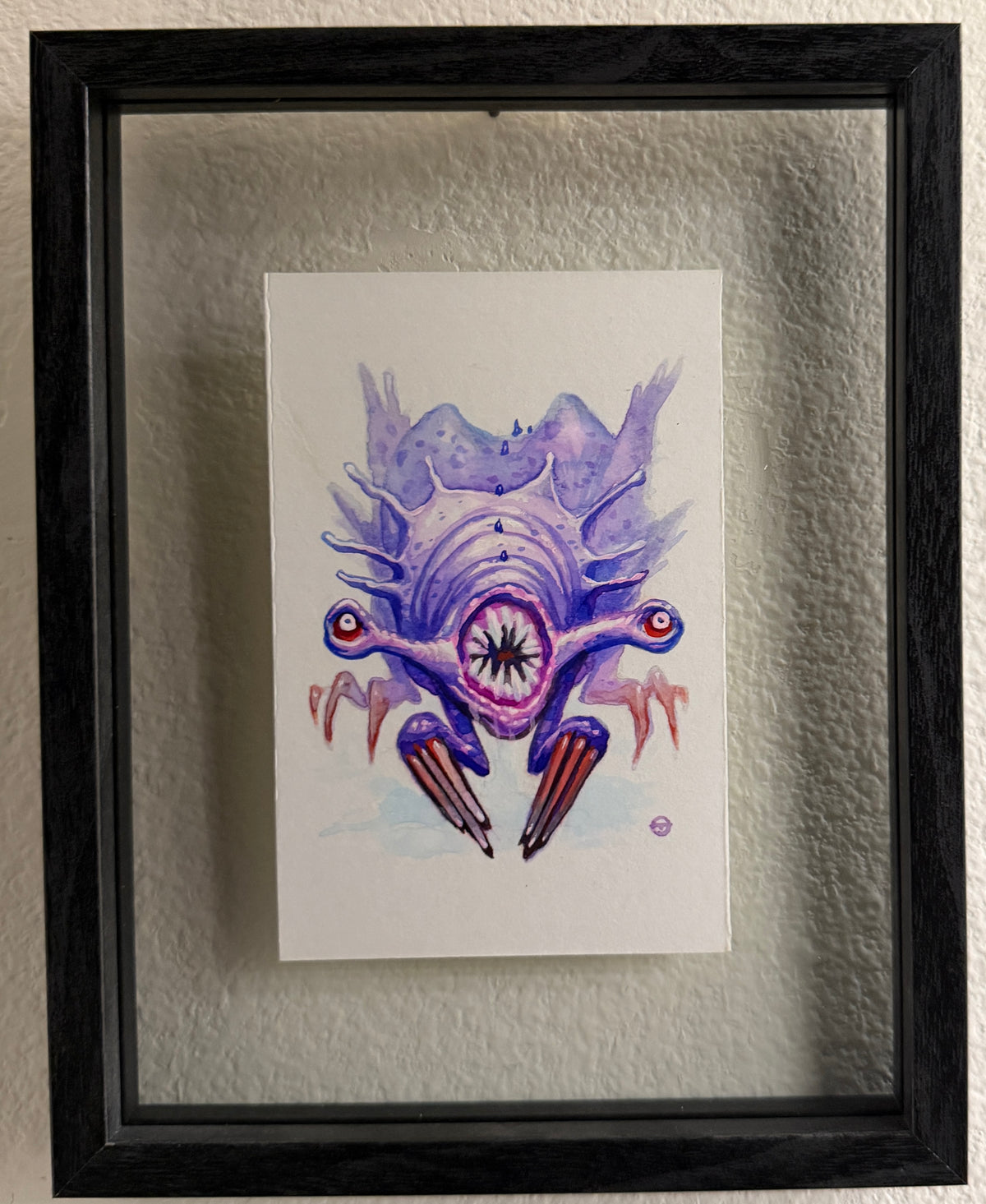 MUNK ONE "Creature Study 06" Original Framed Artwork