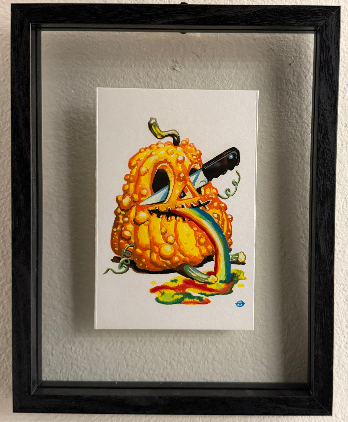MUNK ONE "Creature Study 08" Original Framed Artwork