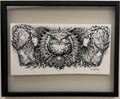MUNK ONE "INK 4" Original Framed Artwork