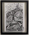 MUNK ONE "INK 7" Original Framed Artwork