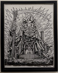 MUNK ONE "INK 8" Original Framed Artwork