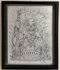 MUNK ONE "LA PENCILS" Original Framed Artwork