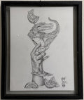 MUNK ONE "DRINK PENCILS" Original Framed Artwork