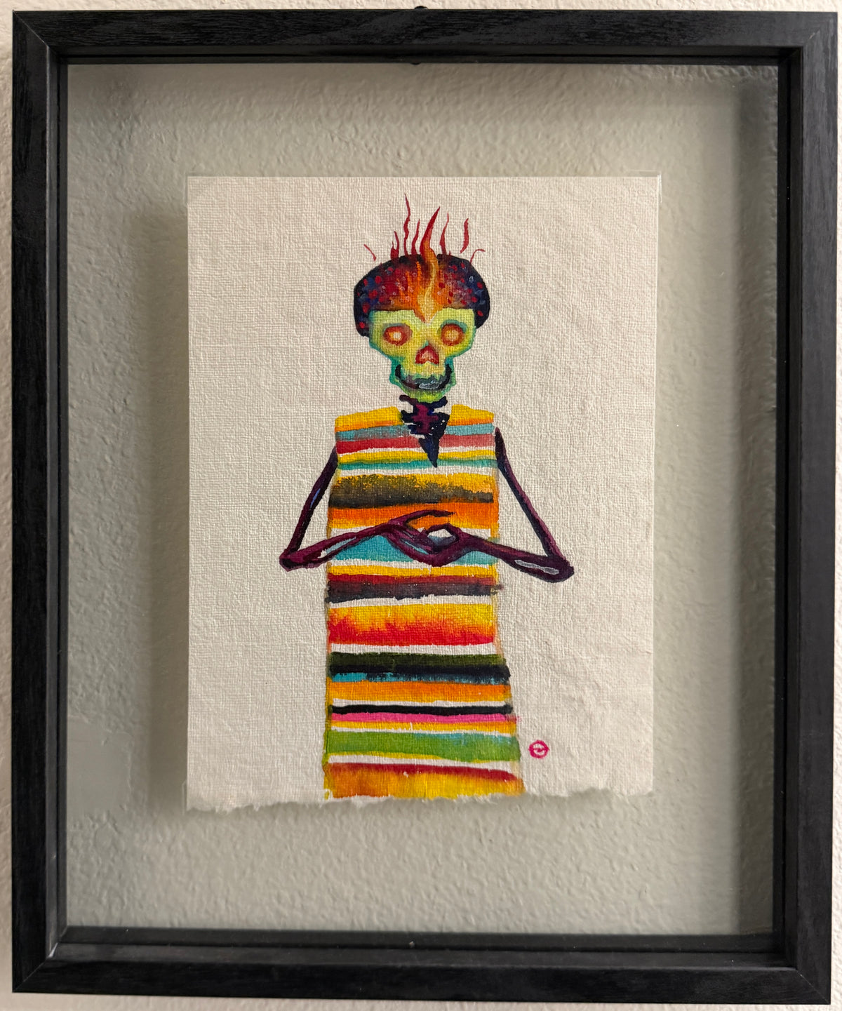 MUNK ONE "STUDY 4" Original Framed Artwork