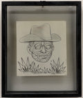 MUNK ONE "STUDY 6" Original Framed Artwork