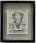 MUNK ONE "STUDY 8" Original Framed Artwork