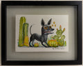 MUNK ONE "DEVOURER OF PEOPLE" Original Framed Artwork