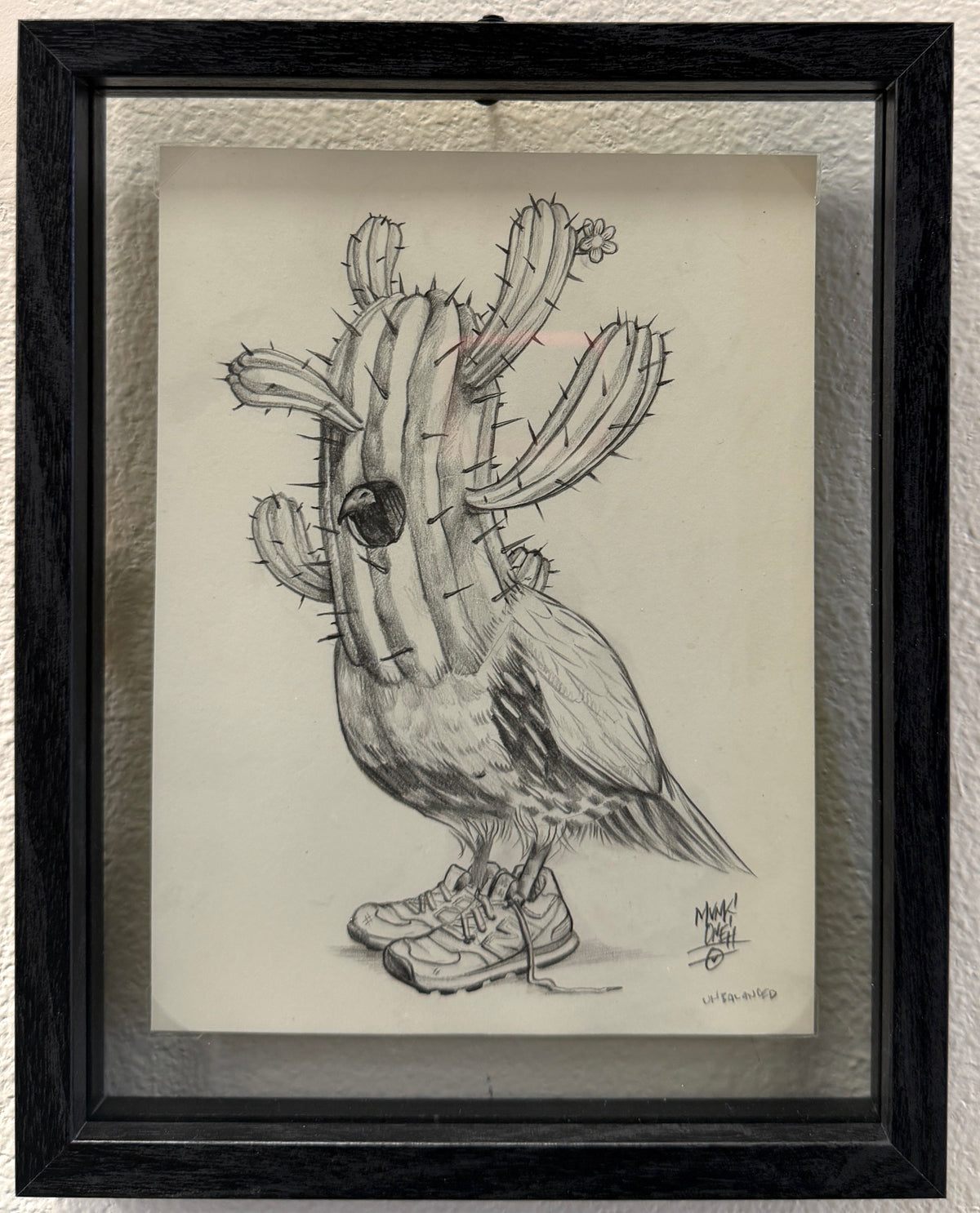 MUNK ONE "Unbalanced" Original Framed Artwork