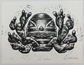 MUNK ONE "EL NOPAL" LINO CUT PRINT