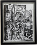 MUNK "PUSCIFER INKS" FRAMED ORIGINAL