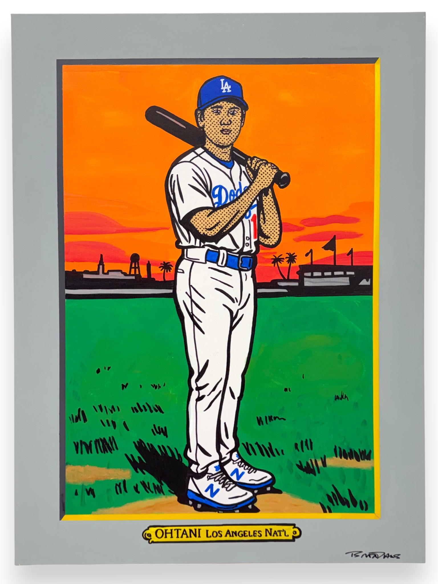 Brad Davis "Ohtani Turkey Red"