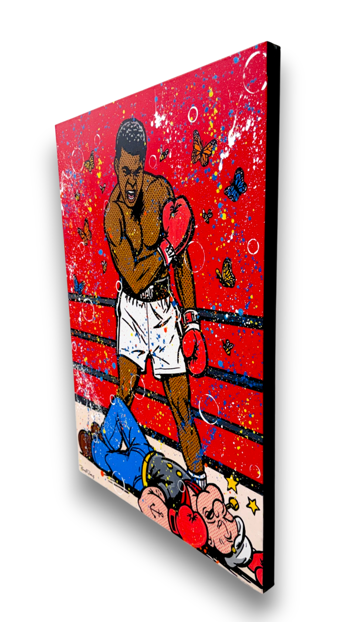 Brad Davis "Muhammad Ali x Popeye"