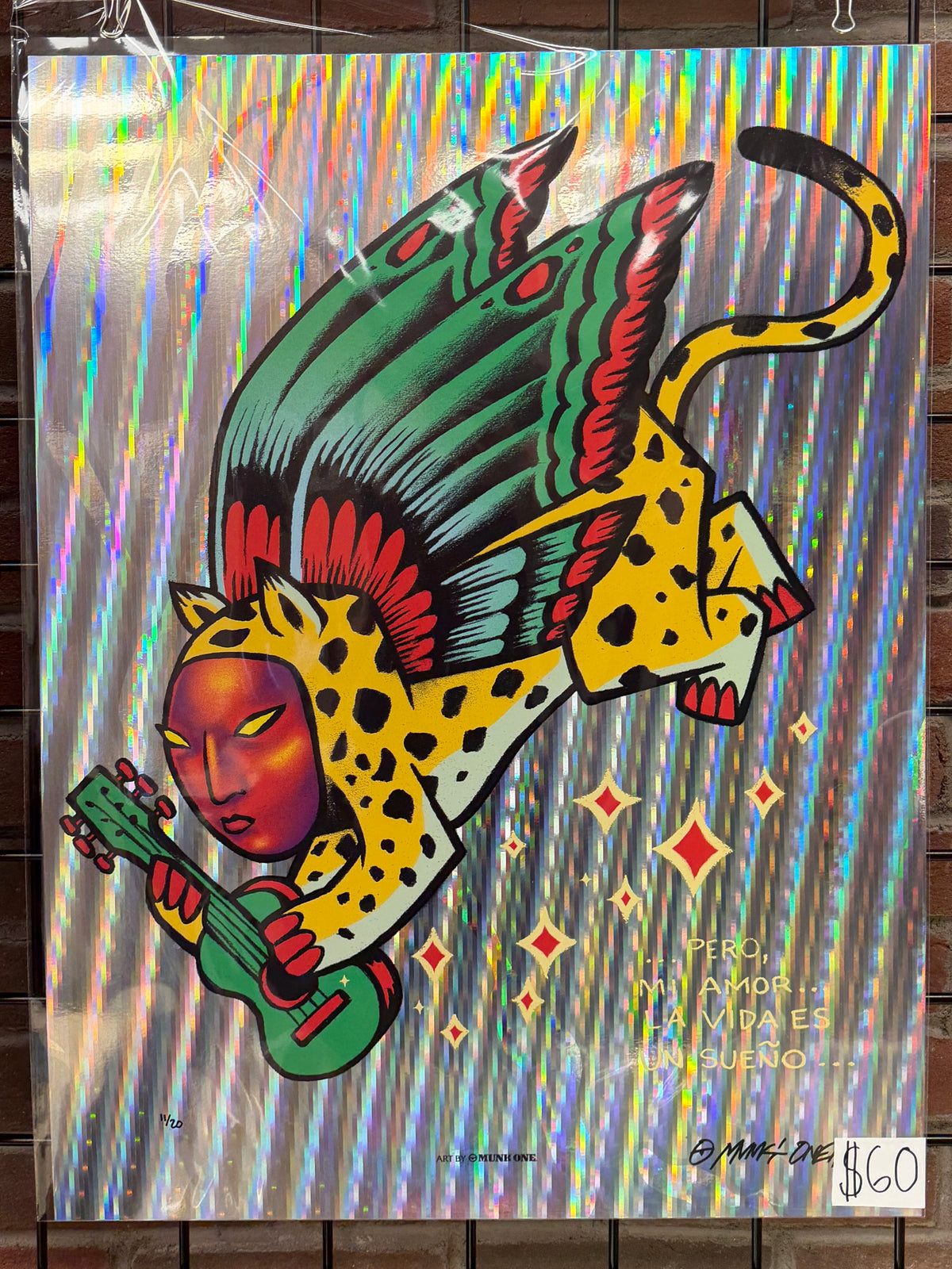 MUNK ONE "La Vida Es Un Sueño" Yellow Variant Print