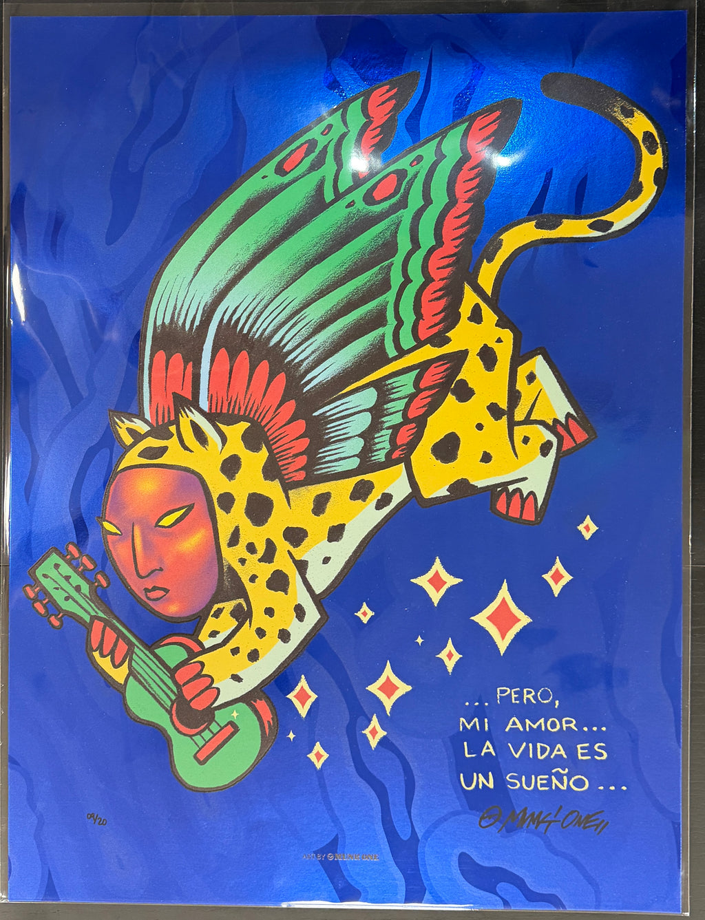 MUNK ONE "La Vida Es Un Sueño" Yellow Variant Print