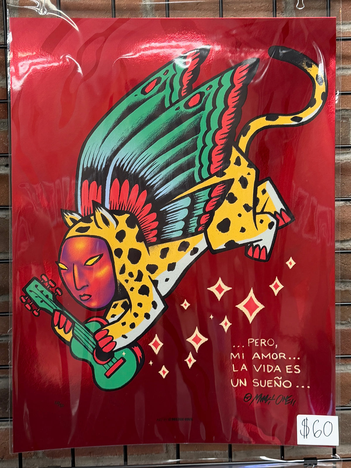 MUNK ONE "La Vida Es Un Sueño" Yellow Variant Print