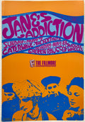 F95 Janes Addiction, The Fillmore by Arlene Owseichik - May 8, 1989 - San Francisco, Fillmore Gig Print