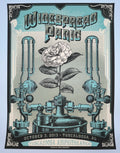 J19 "Widespread Panic Tuscaloosa Amphitheater" Tuscaloosa, AL, Justin Helton Status Serigraph Print