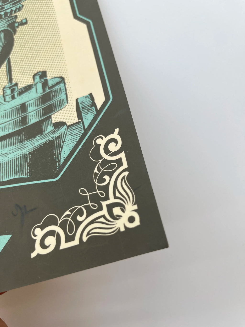 J19 "Widespread Panic Tuscaloosa Amphitheater" Tuscaloosa, AL, Justin Helton Status Serigraph Print