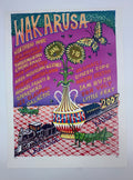 J73 "Widespread Panic Wakarusa Festival" Lawrence, KS, Jim Pollock Print