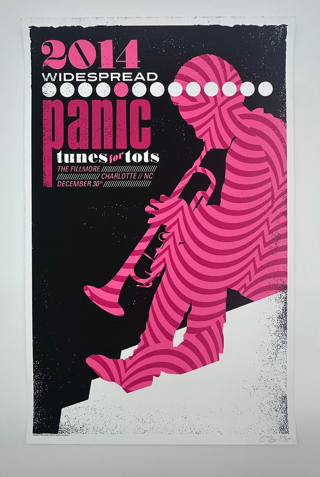 J81 "Widespread Panic The Fillmore" Charlotte, NC, Chris Bilheimer Print