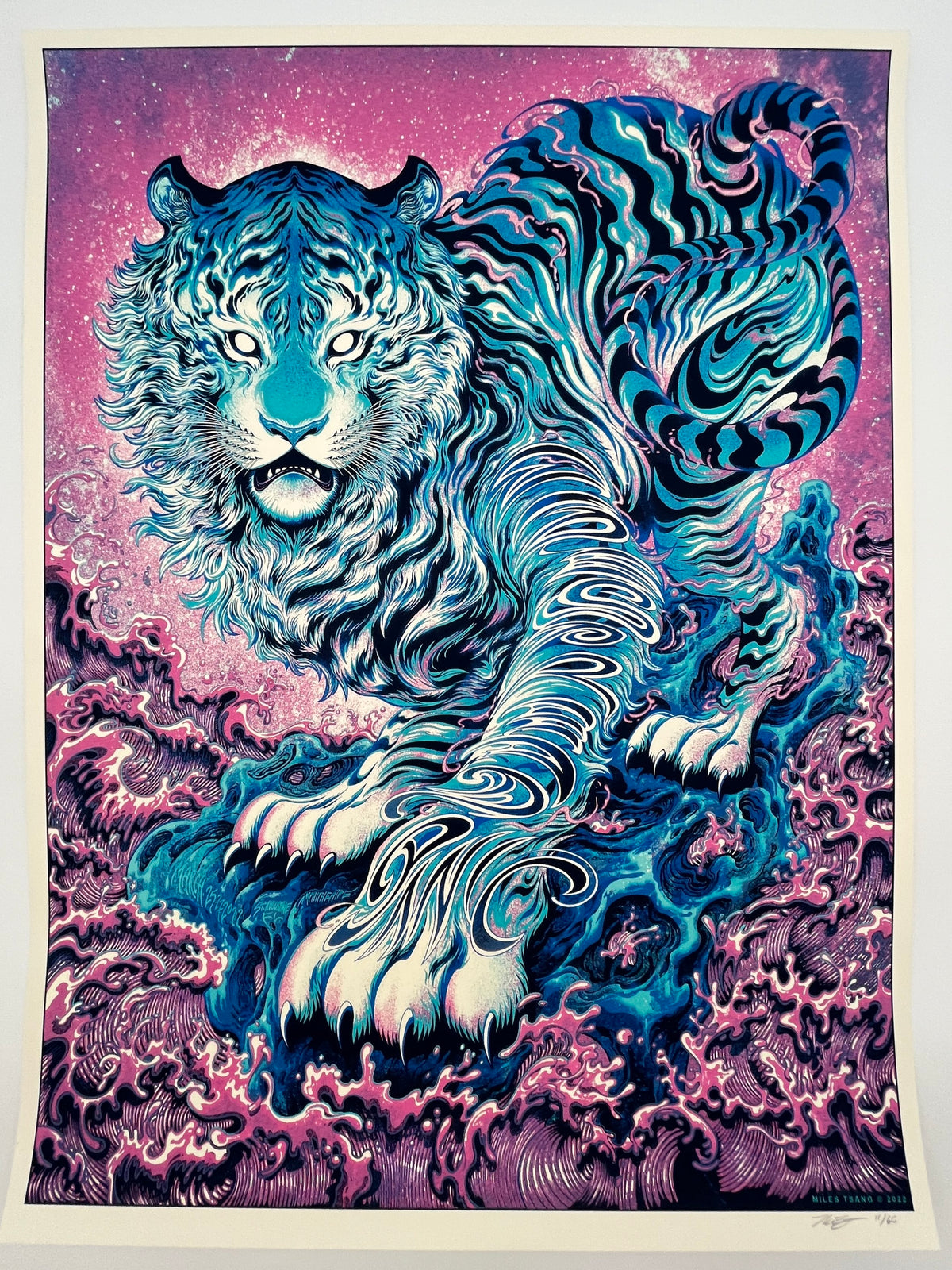 J9 "Widespread Panic St. Augustine Amp" Augustine, FL, Miles Tsang Blue/Purple Variant Variant
