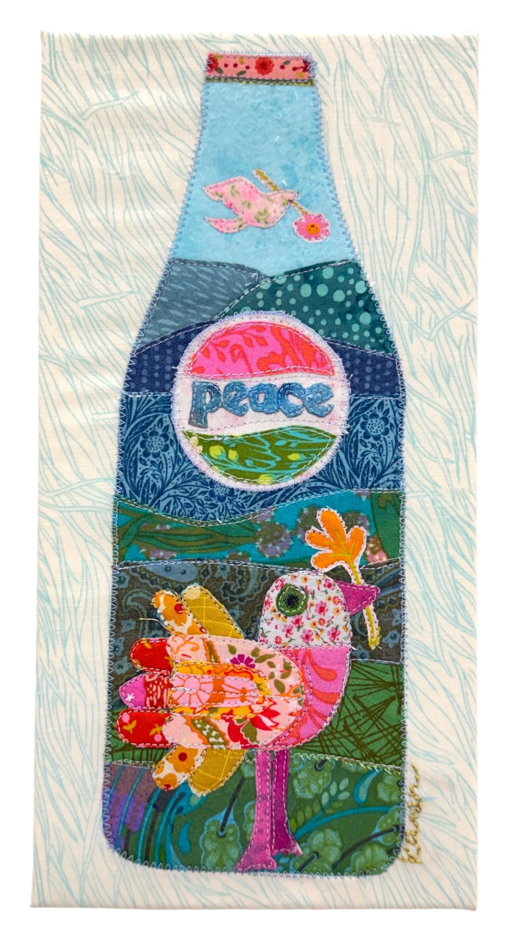 Karen Payton "Peace Bottle"