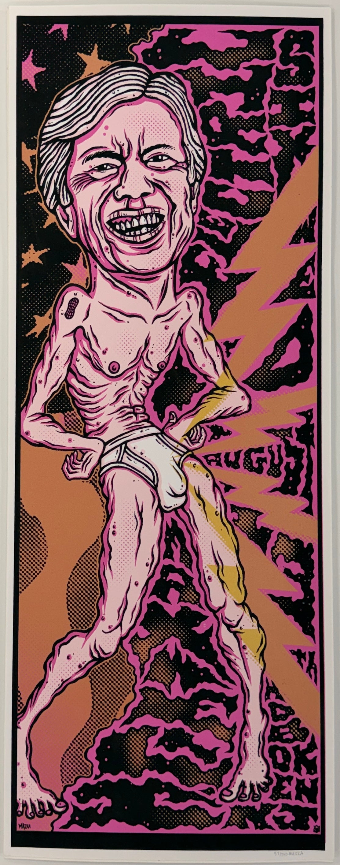 MAZZA "Electric Six - Hoboken, NJ" 2007 Print