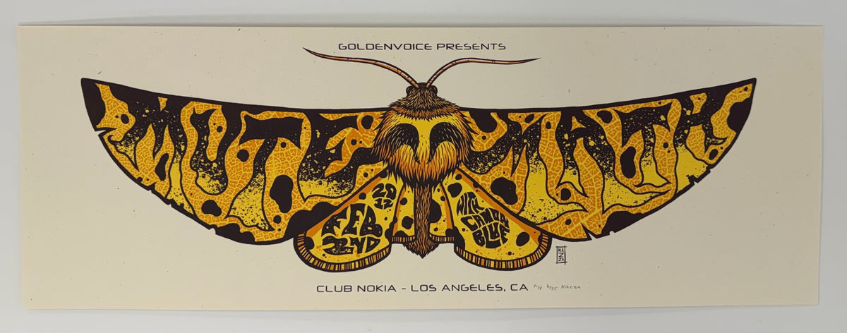 MAZZA "Mute Math - Los Angeles, CA" 2012 Print