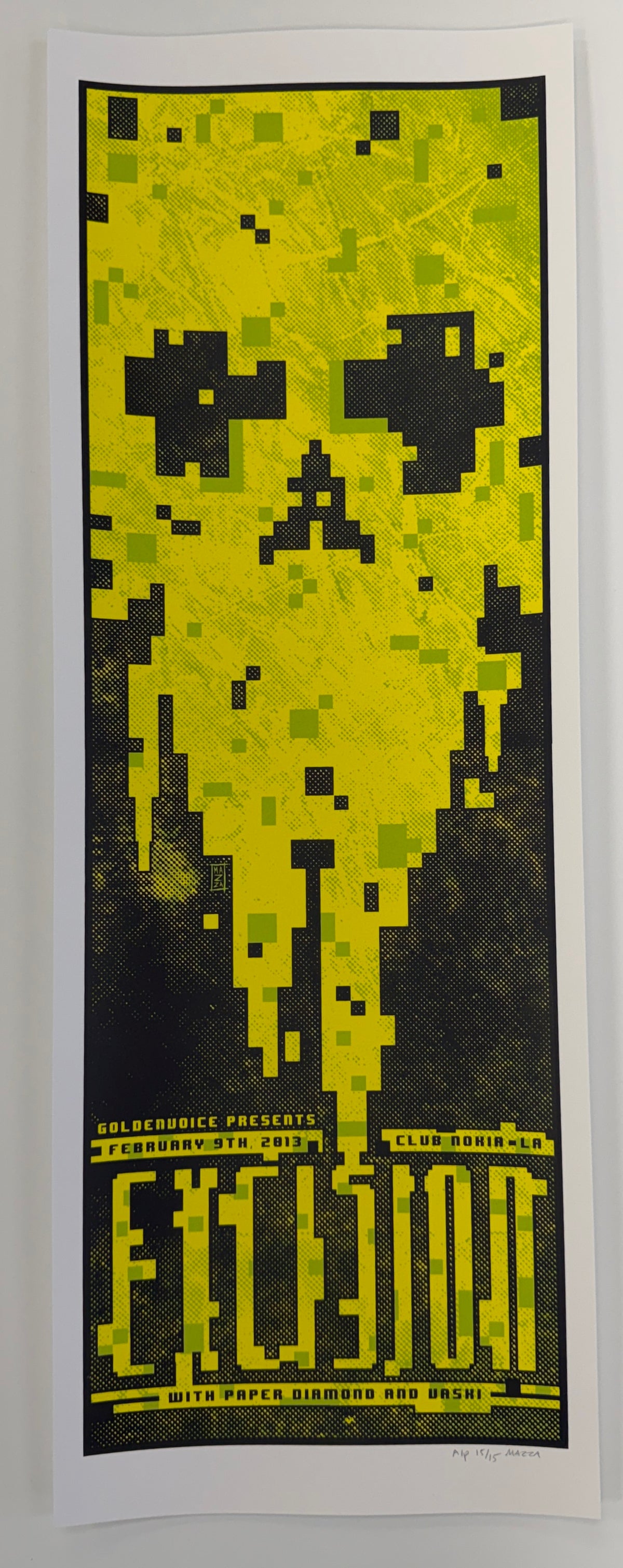 MAZZA "Excision - Los Angeles, CA" 2013 Print
