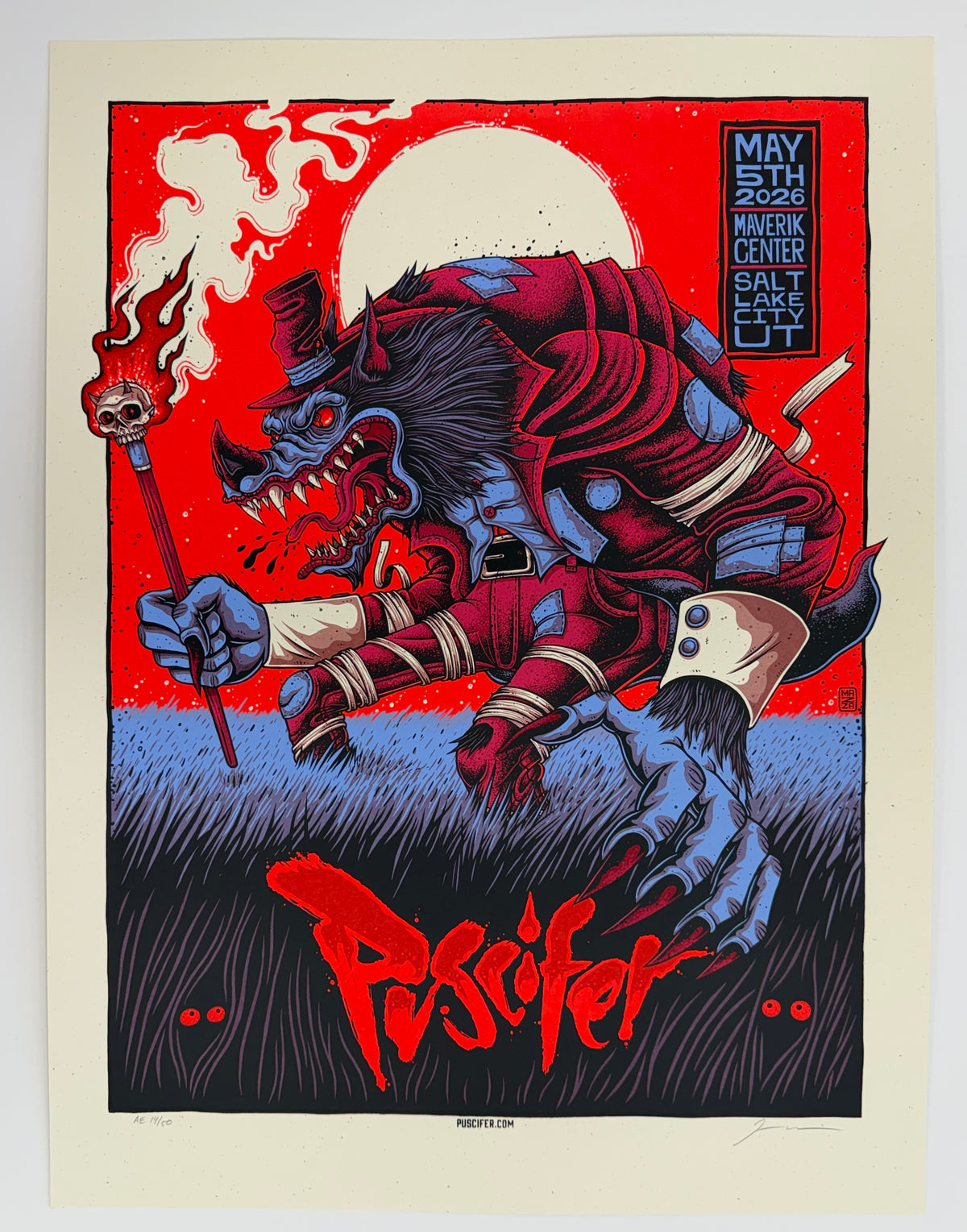 MAZZA "Puscifer - Salt Lake City, UT" 2026 Print