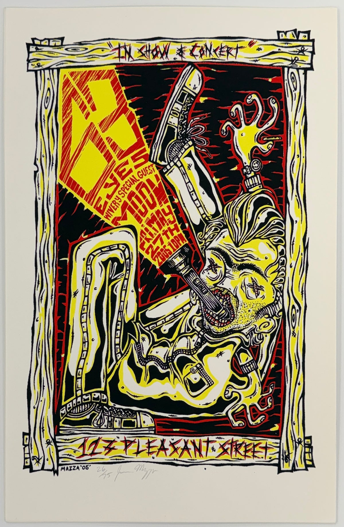 MAZZA "63 Eyes with Moon - Morgantown, West Virginia" 2005 Print