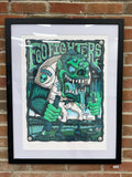 FRAMED MAZZA "Foo Fighters - Boston, MA" 2018 Print