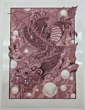 MAZZA "Year of the Dragon" Swirl Foil Print