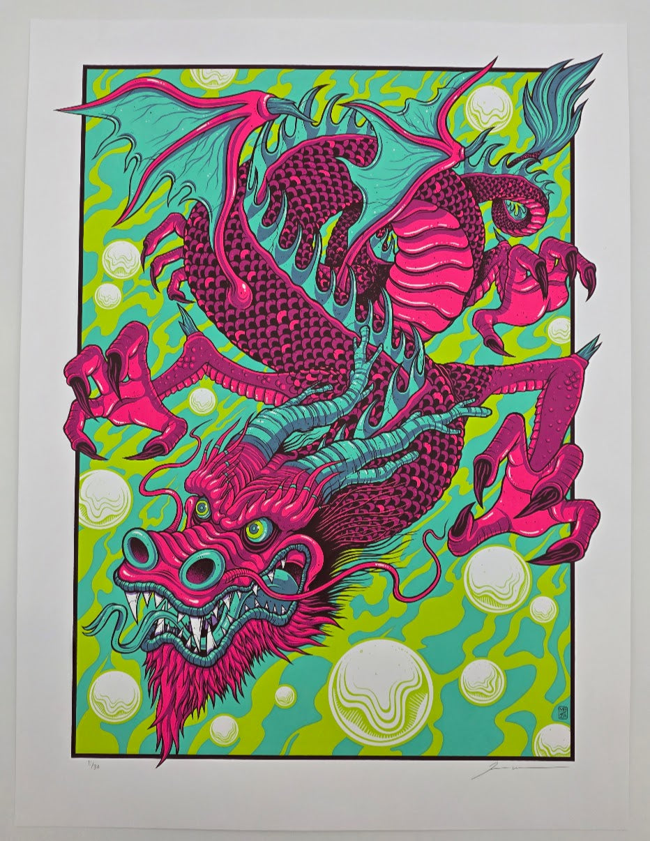 MAZZA "Year of the Dragon" Print