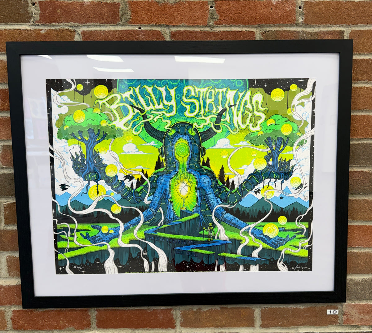 FRAMED MAZZA "Billy Strings - Denver, CO" 2025 Print