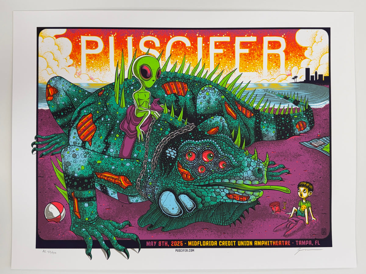 MAZZA "Puscifer - Tampa, FL" 2025 Print