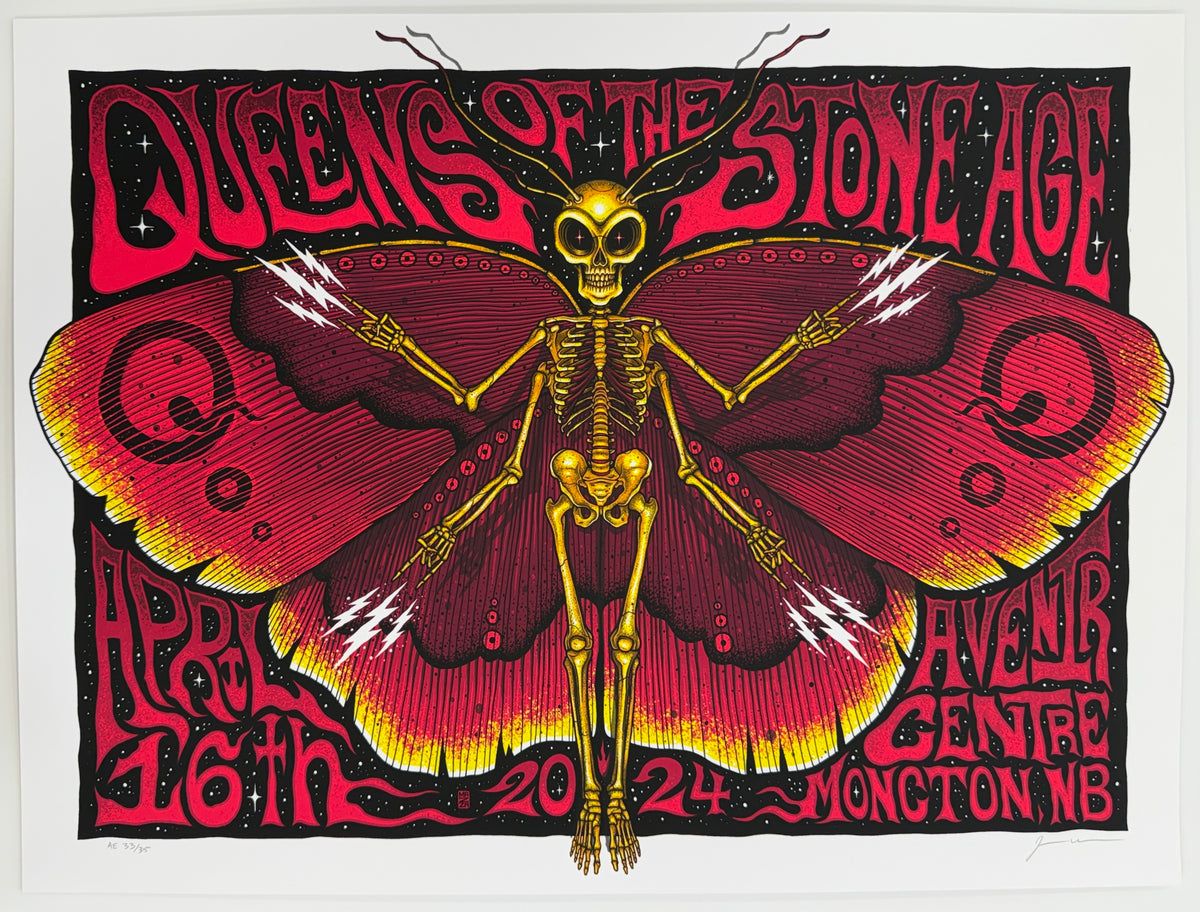 MAZZA "Queens of the Stone Age - Moncton, NB" 2024 Print