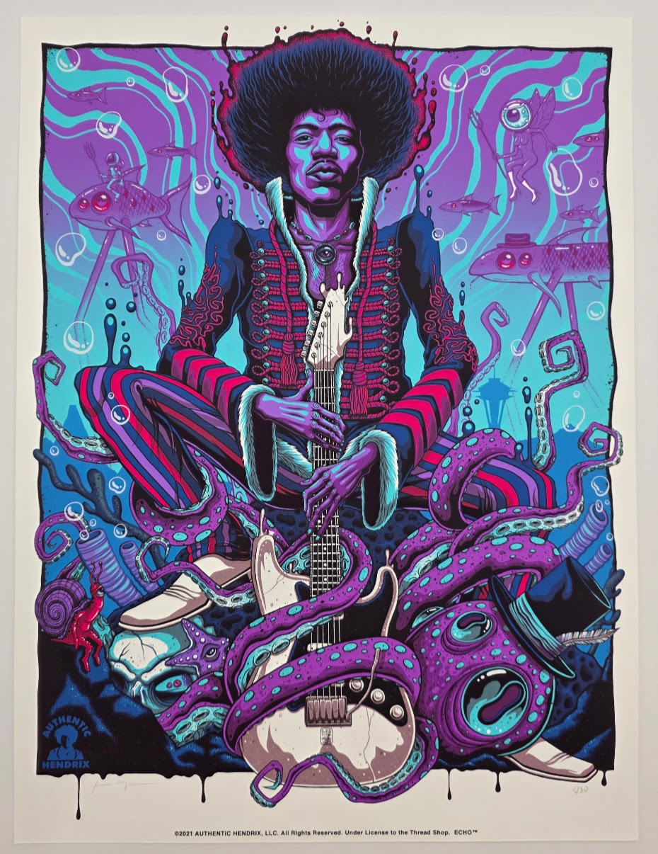 MAZZA "Hendrix" Art Print