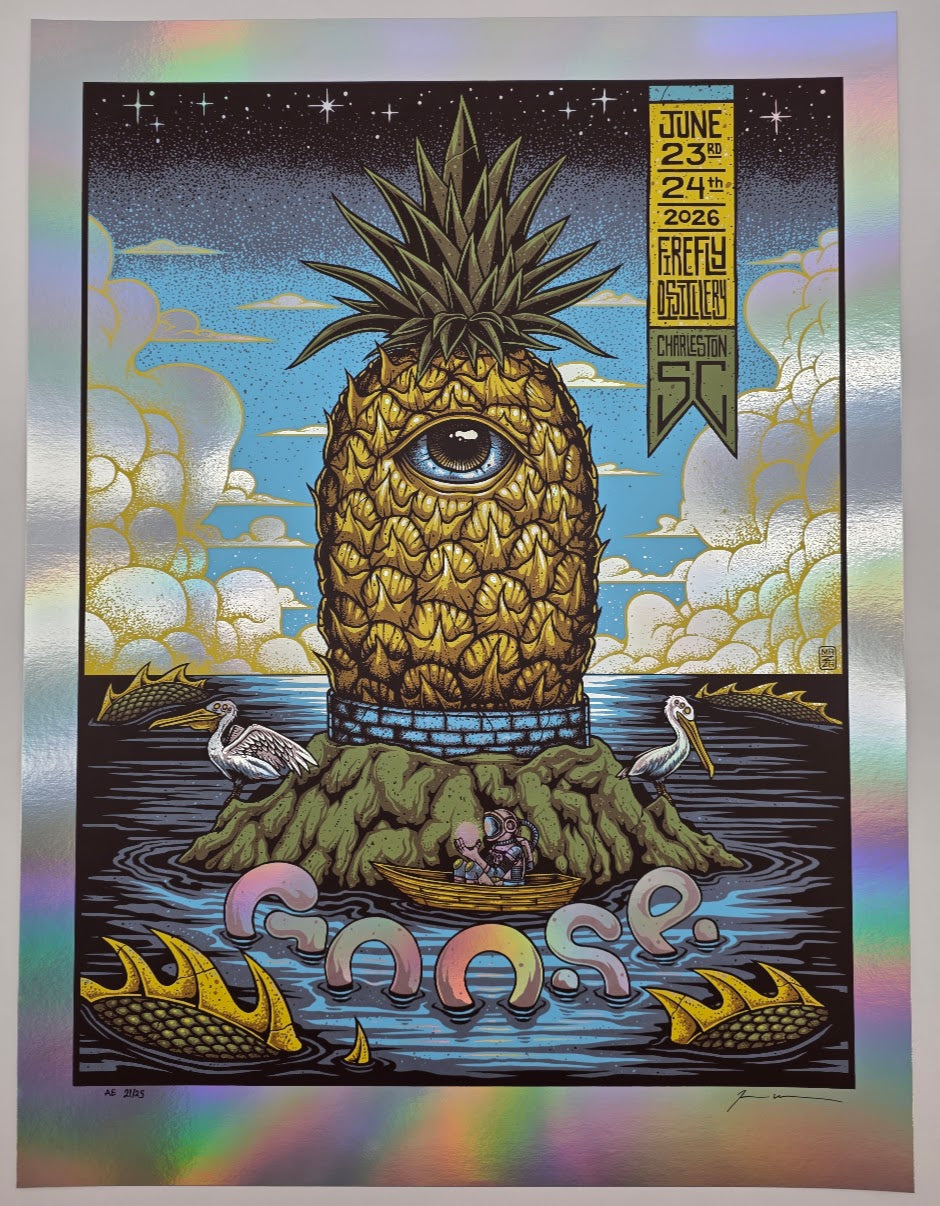 MAZZA "Goose - Charleston, SC" 2026 Foil Print