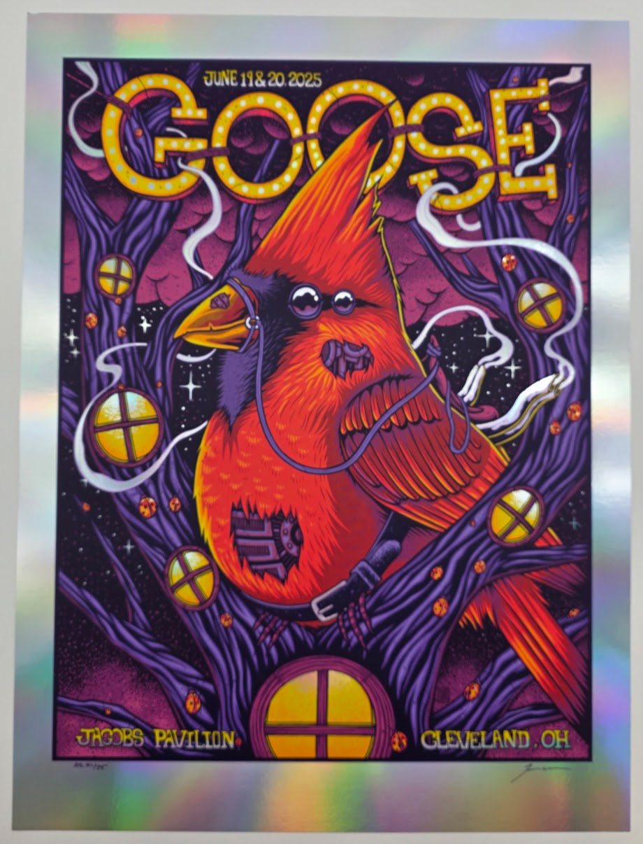 MAZZA "Goose - Cleveland, OH" 2025 Foil Print