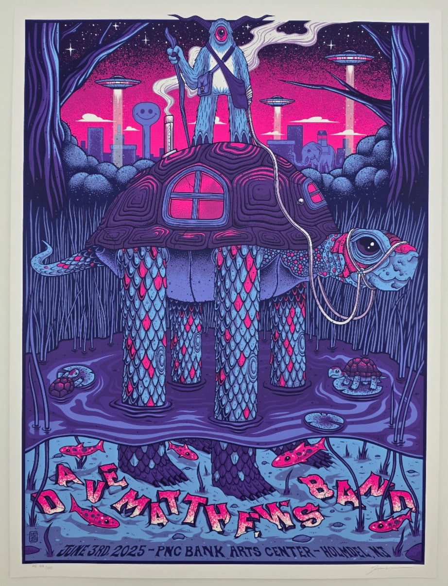 MAZZA "Dave Matthews - Holmdel, NJ" 2025 Print