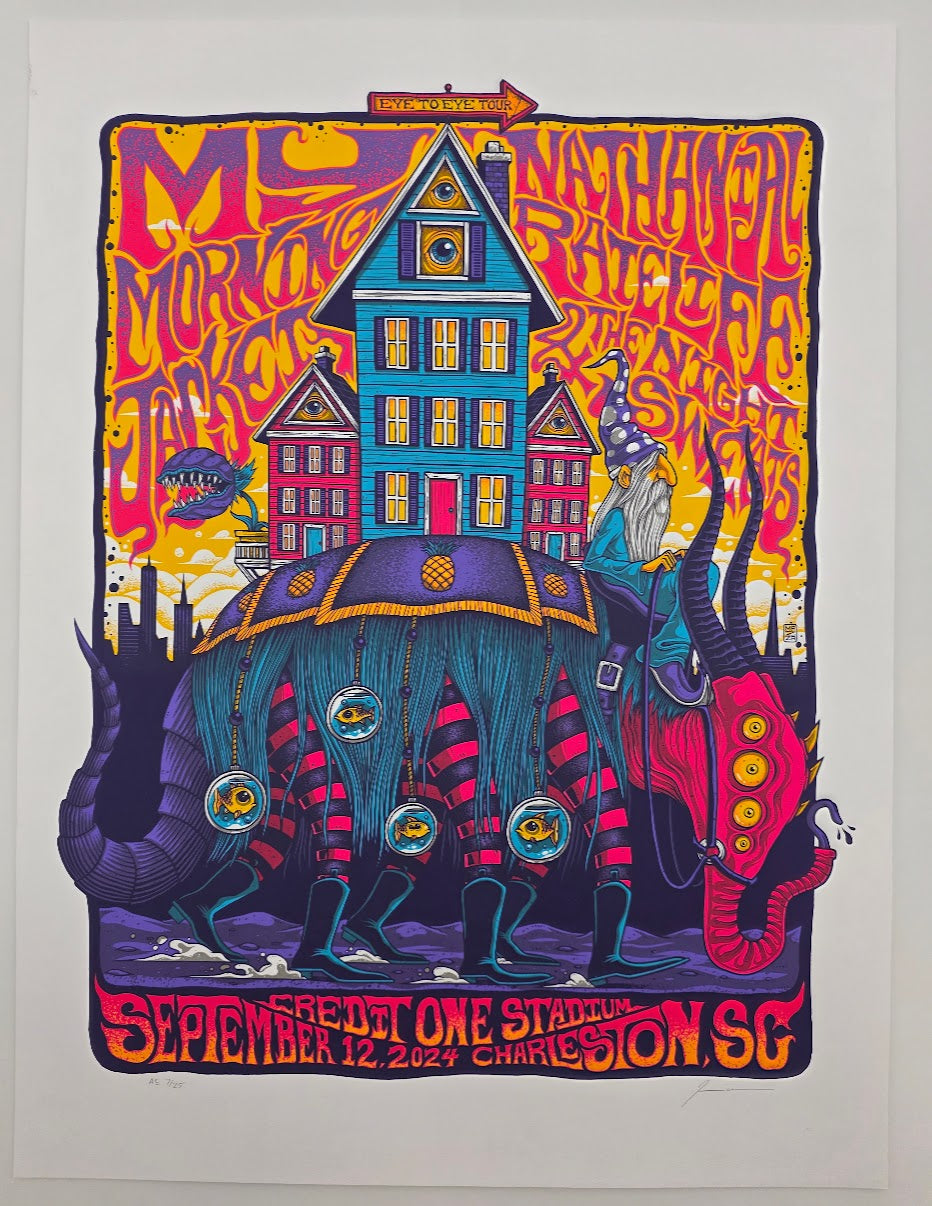 MAZZA "My Morning Jacket - Charleston, SC" 2024 Print