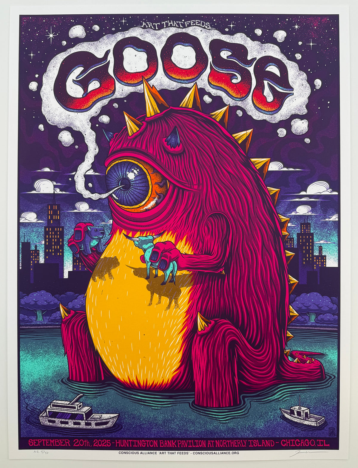 MAZZA "Goose - Chicago, IL" 2025 Print