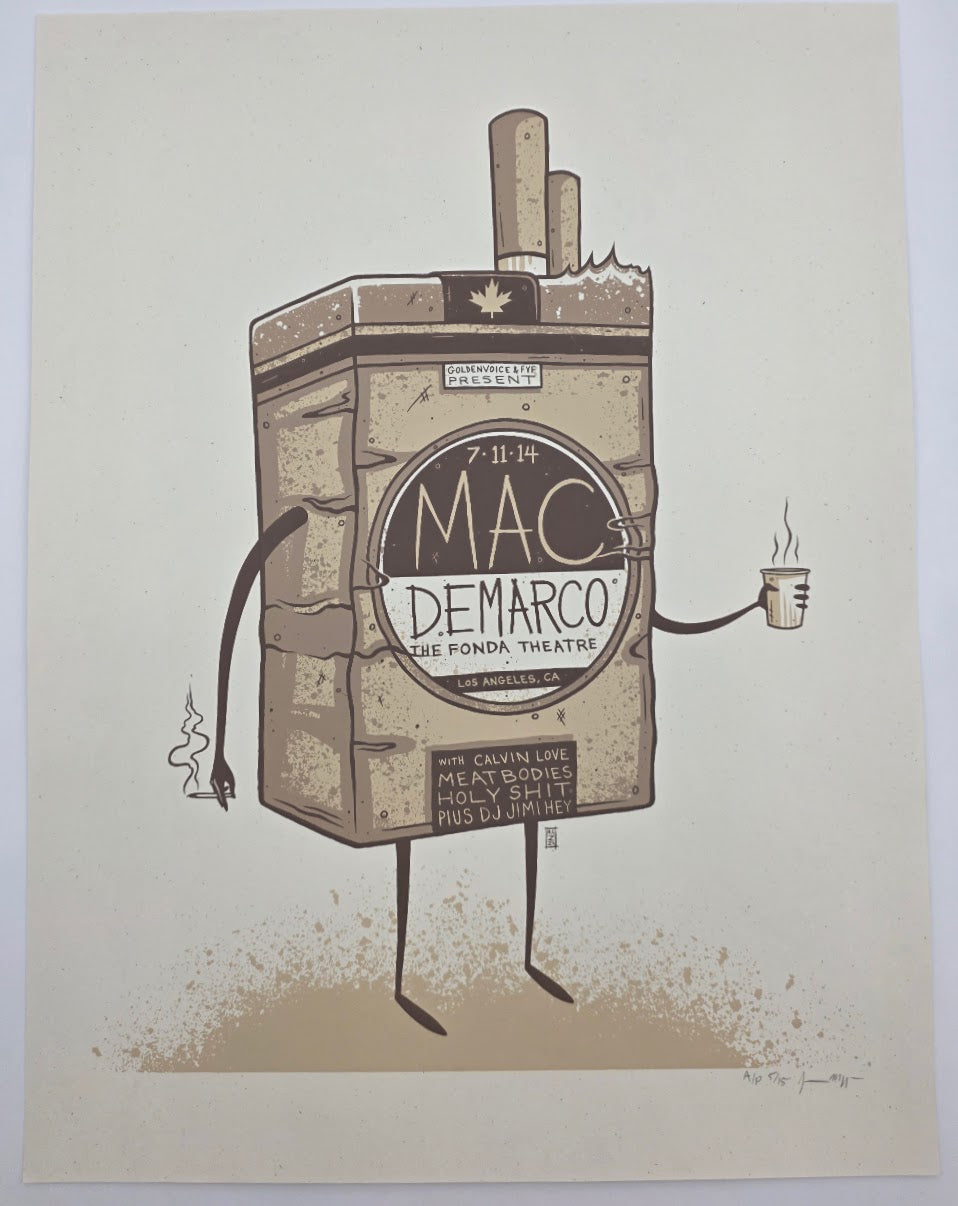 MAZZA "Mac DeMarco - Los Angeles" 2014 Print