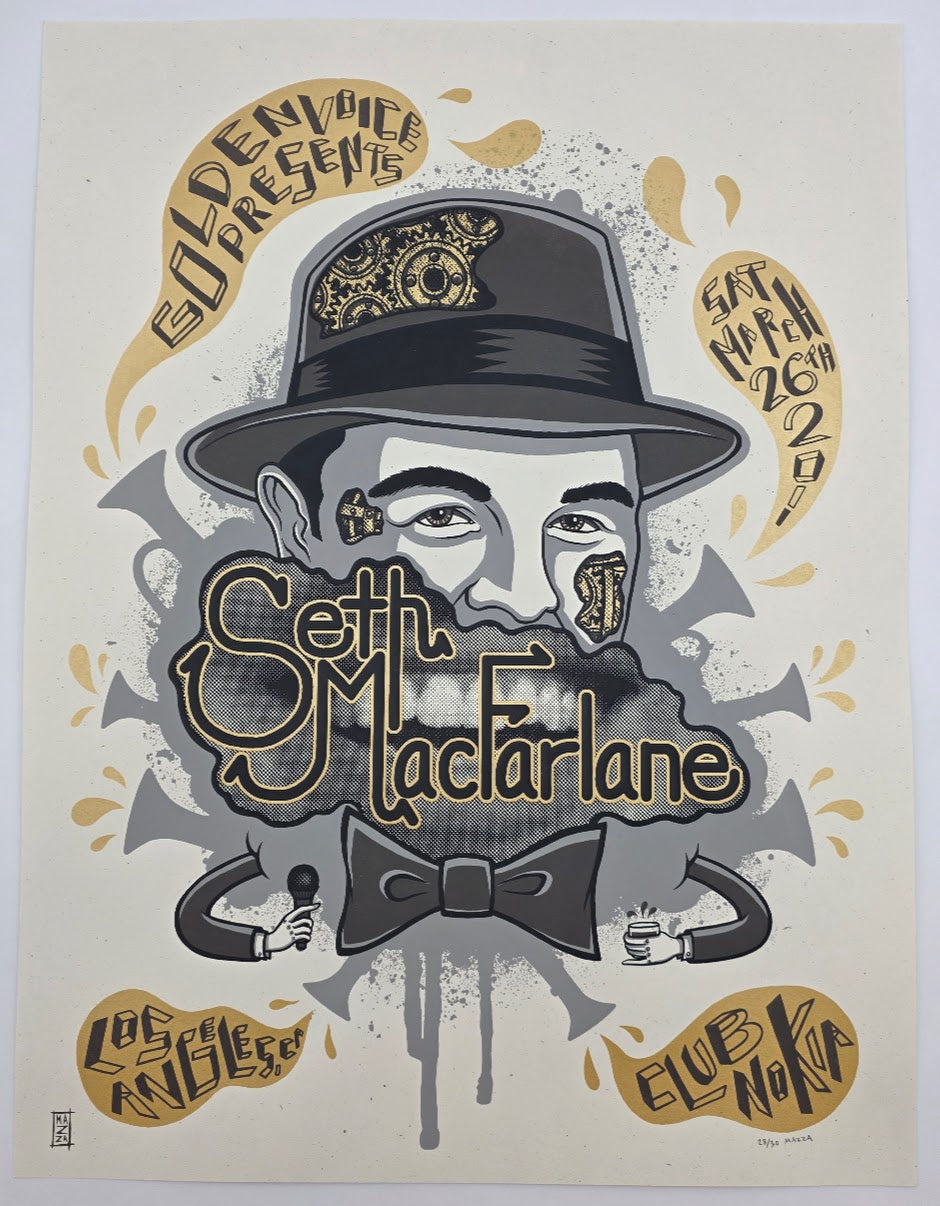 MAZZA "Seth MacFarlane - Los Angeles, CA" 2011 Print